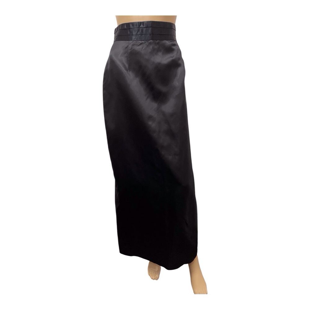 ScottMcClintock Women's Black Maxi Skirt, 14